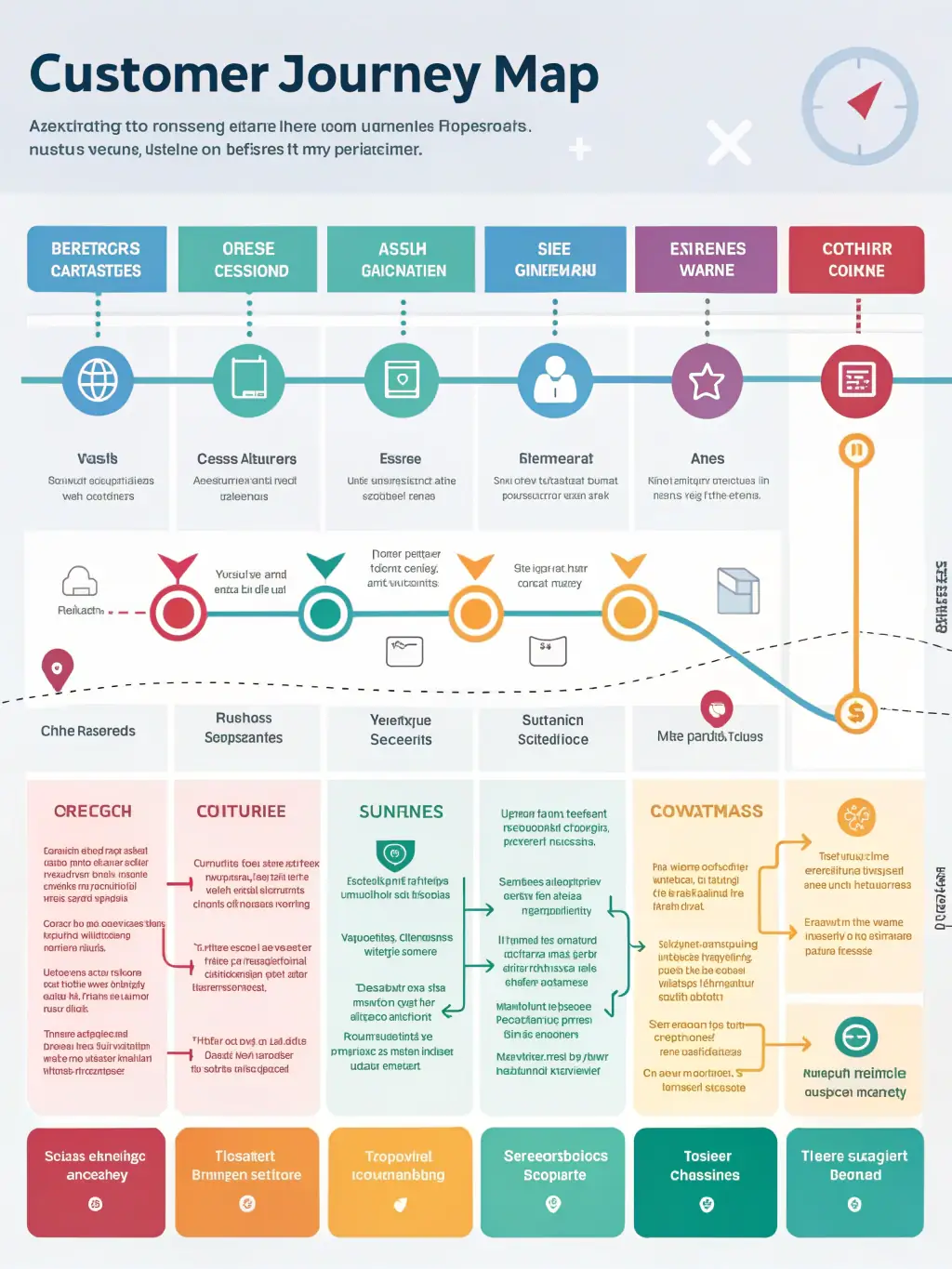A visually appealing image depicting personalized customer journeys created using AI, showcasing targeted content delivery and enhanced customer engagement for Strix.